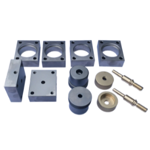 Engineering set of machined parts for tooling jig