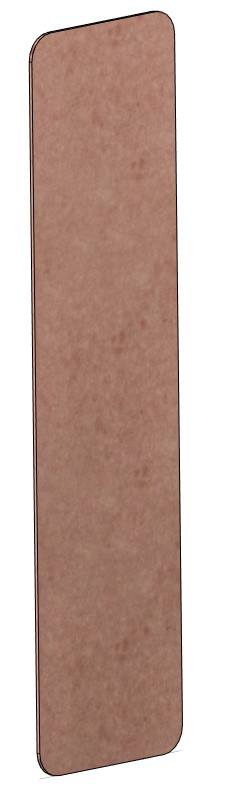 anti bacterial copper door finger push plate